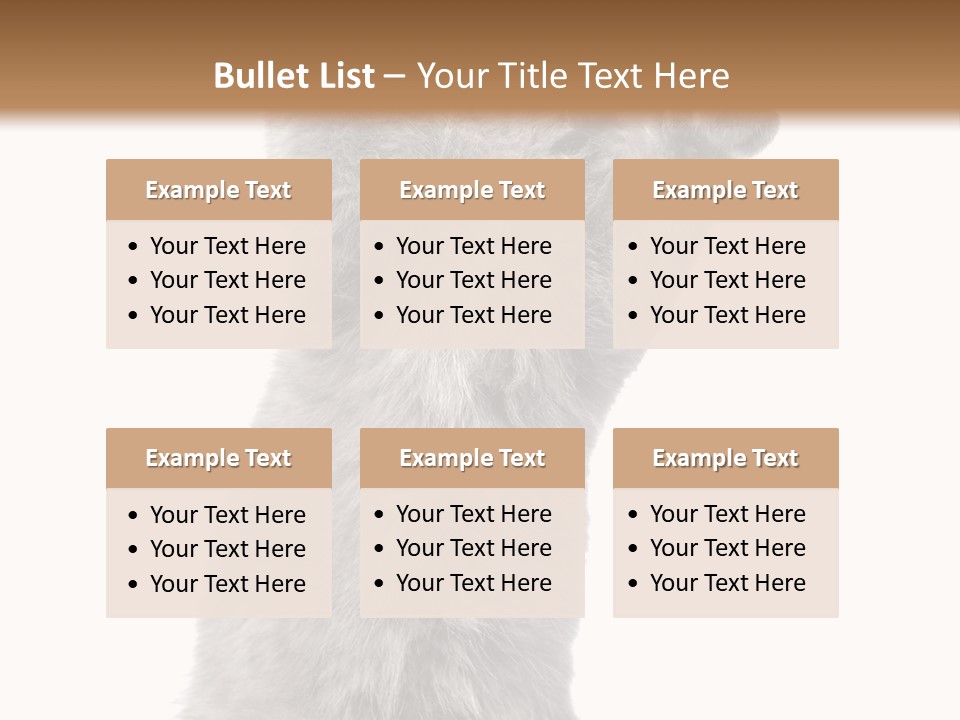 Standing Fun British PowerPoint Template