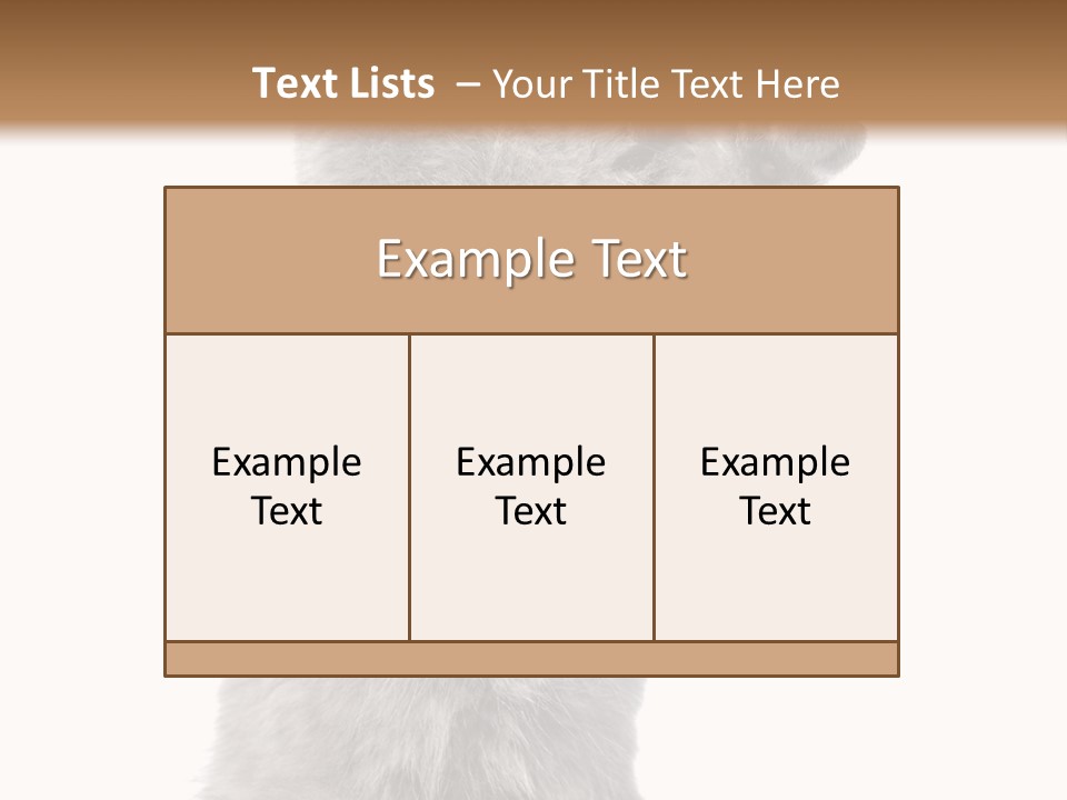 Standing Fun British PowerPoint Template