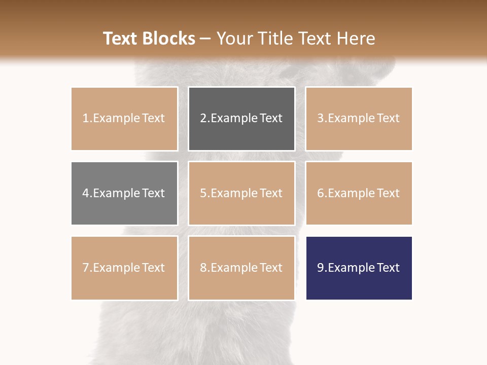 Standing Fun British PowerPoint Template