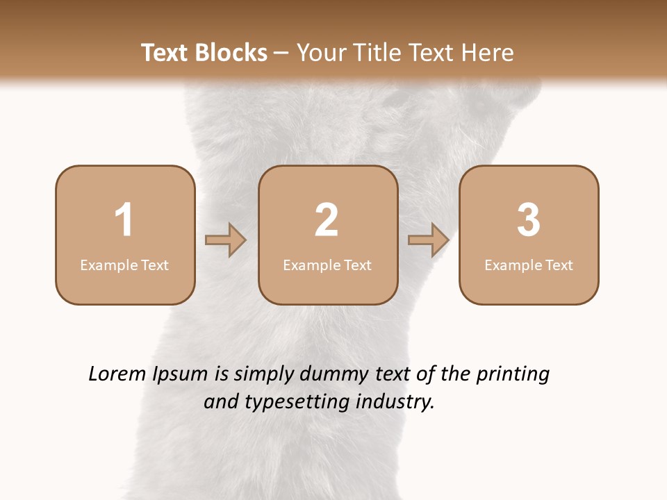 Standing Fun British PowerPoint Template