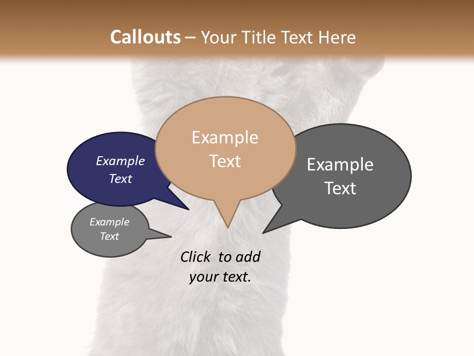 Standing Fun British PowerPoint Template