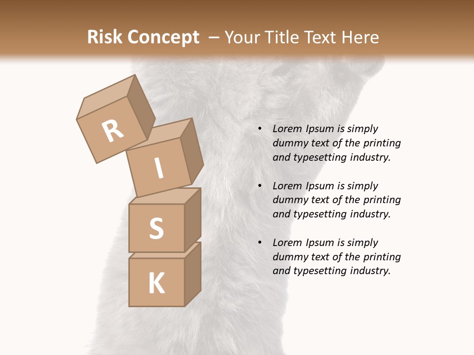 Standing Fun British PowerPoint Template