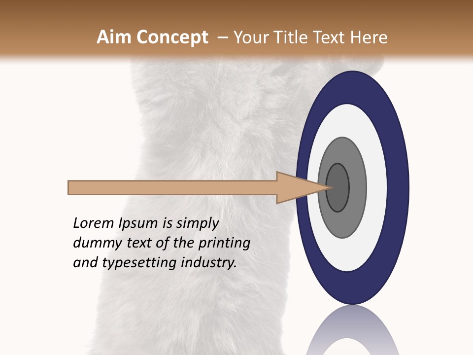 Standing Fun British PowerPoint Template