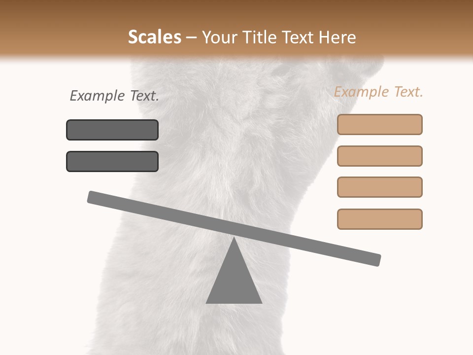 Standing Fun British PowerPoint Template
