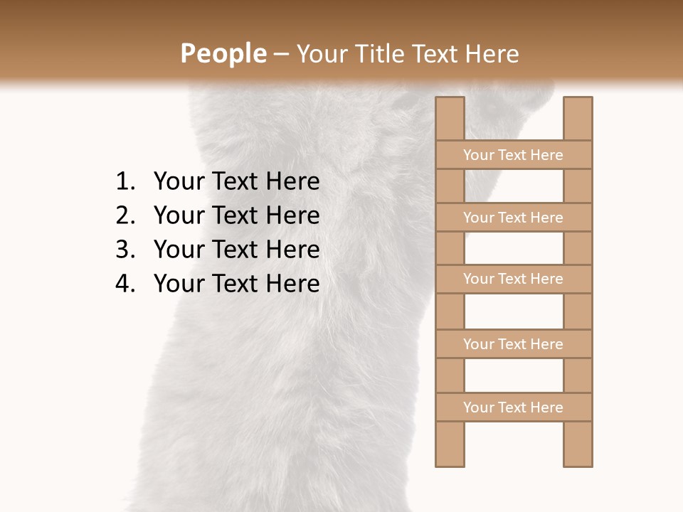 Standing Fun British PowerPoint Template