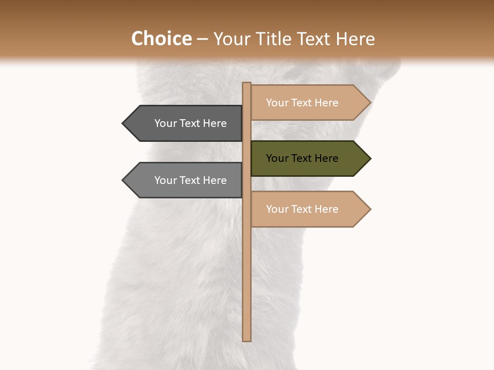 Standing Fun British PowerPoint Template