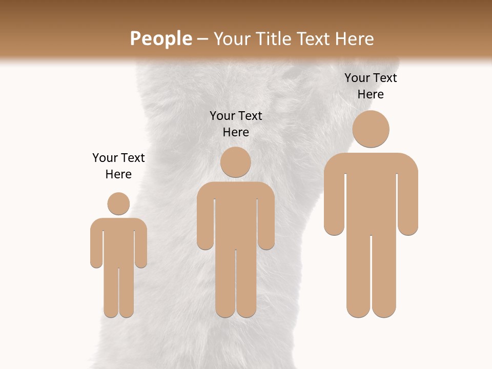 Standing Fun British PowerPoint Template