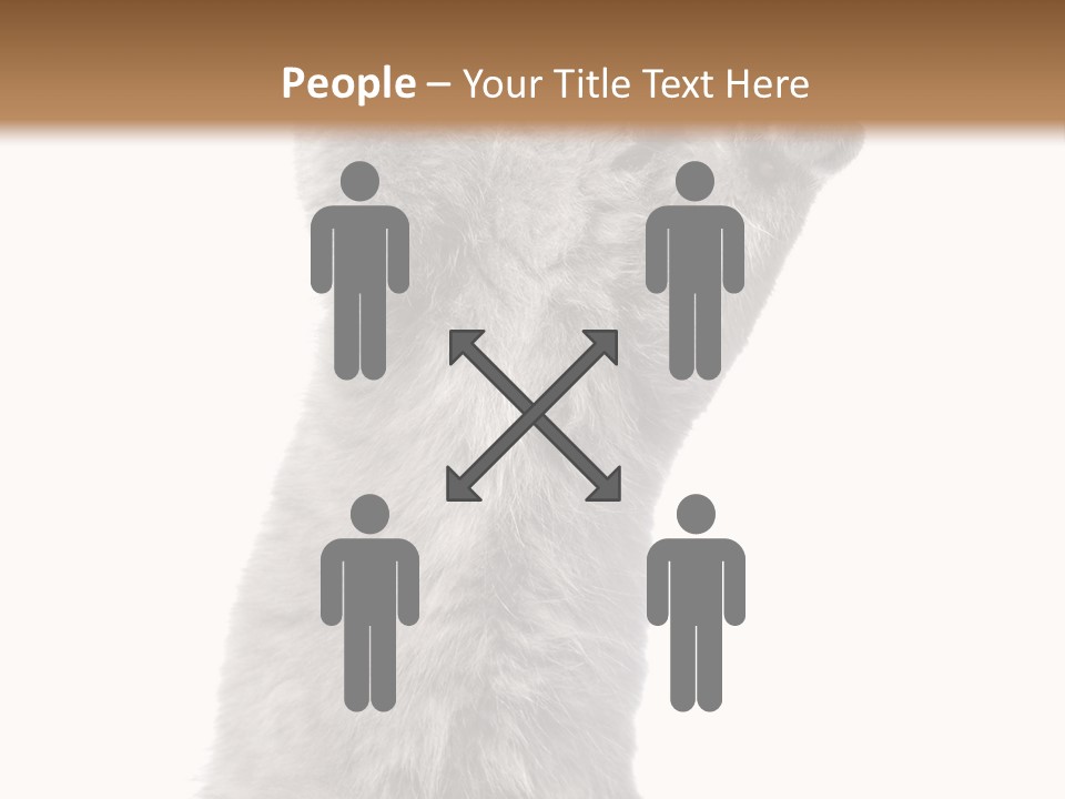 Standing Fun British PowerPoint Template