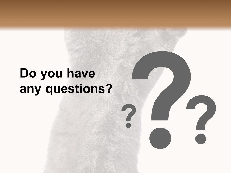 Standing Fun British PowerPoint Template