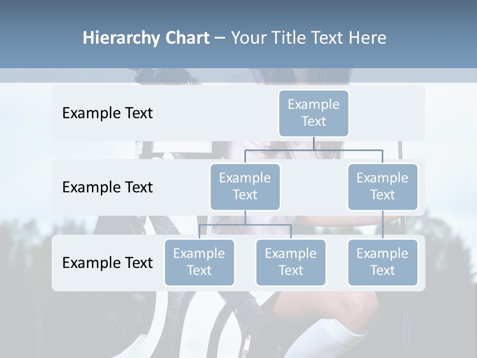 Meadow Woman Sport PowerPoint Template
