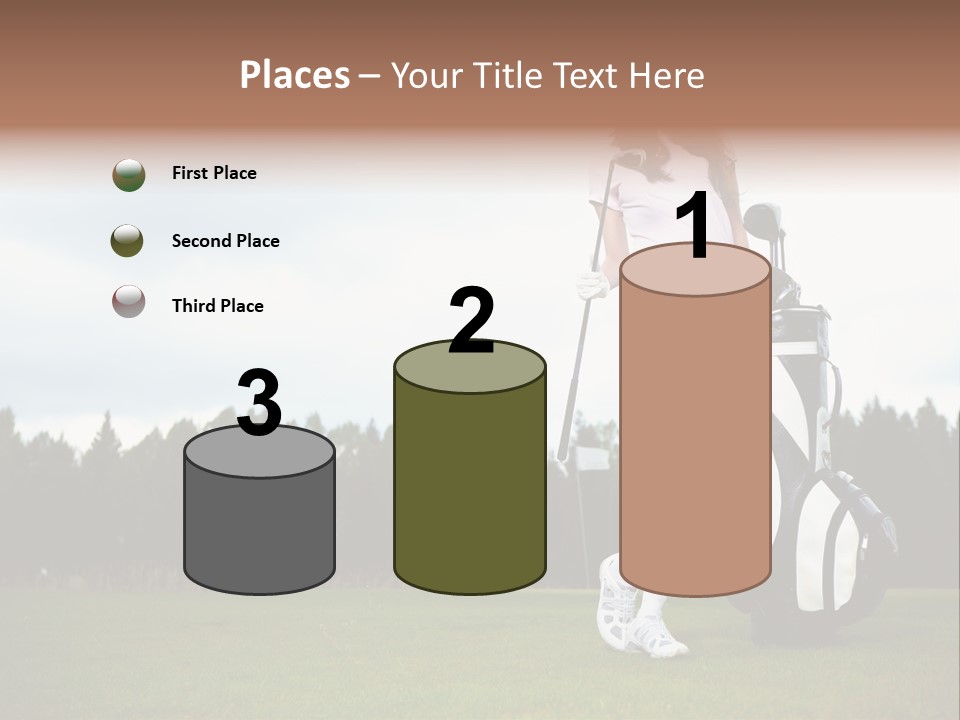 Club Grass Fashion PowerPoint Template