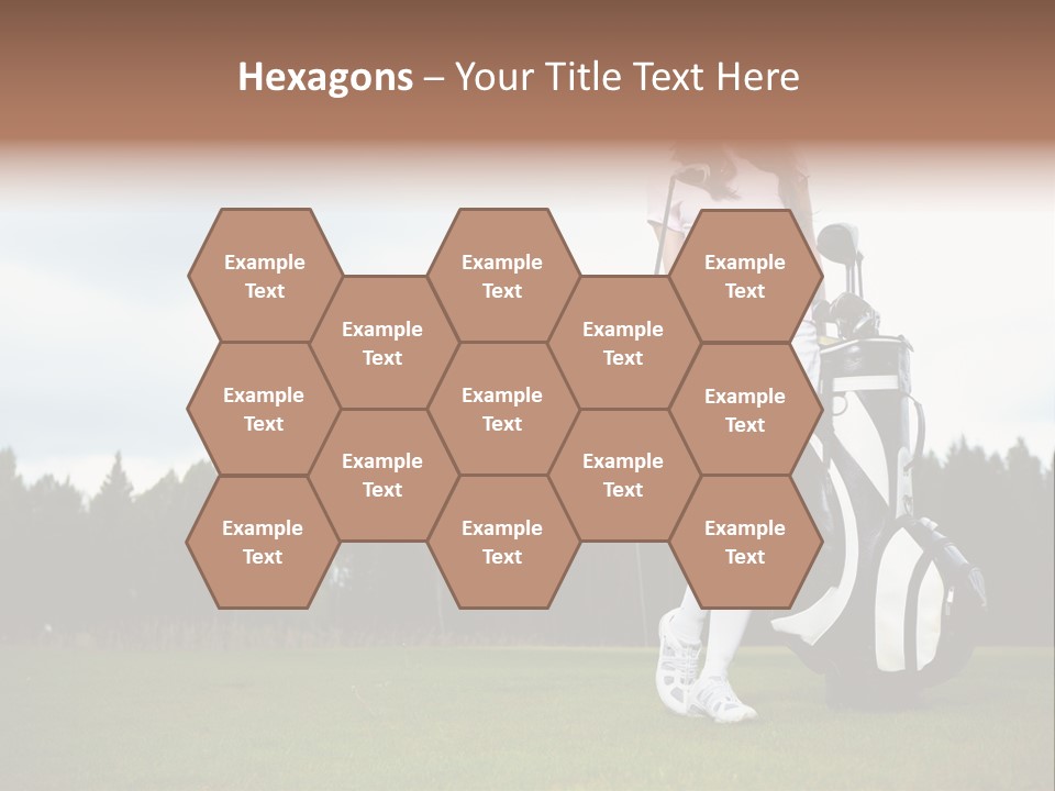 Club Grass Fashion PowerPoint Template