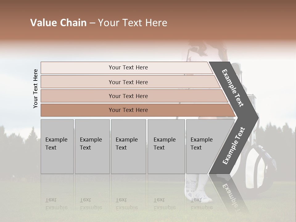 Club Grass Fashion PowerPoint Template