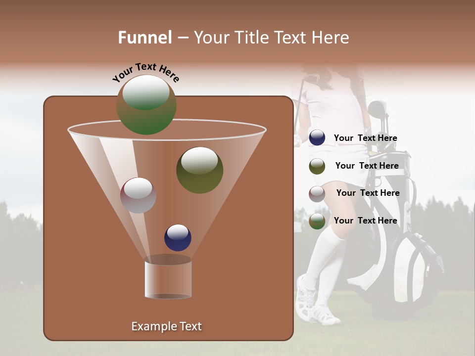 Club Grass Fashion PowerPoint Template