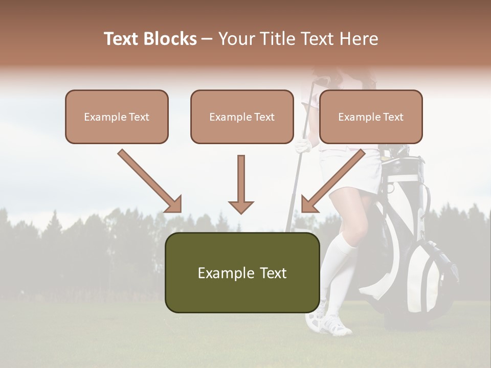 Club Grass Fashion PowerPoint Template