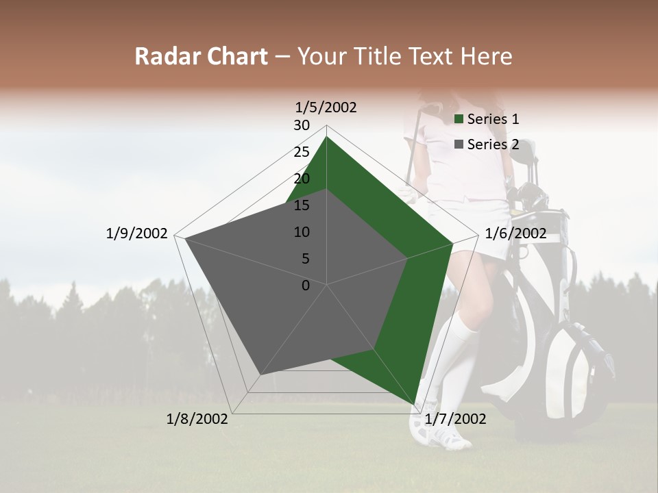 Club Grass Fashion PowerPoint Template