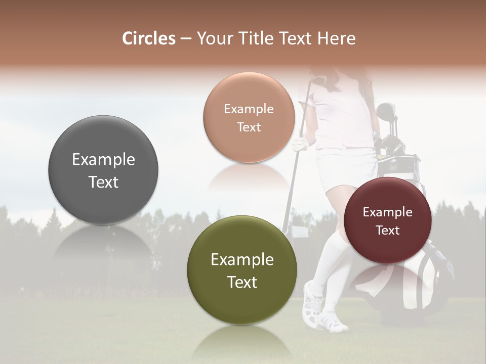 Club Grass Fashion PowerPoint Template