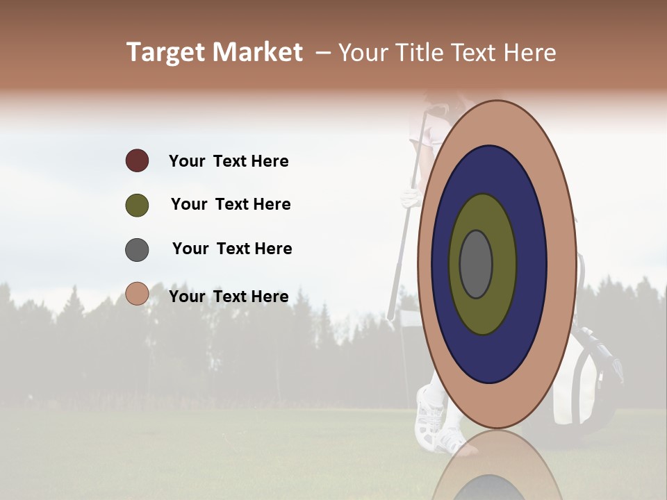 Club Grass Fashion PowerPoint Template