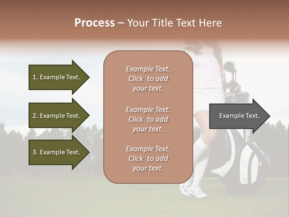 Club Grass Fashion PowerPoint Template