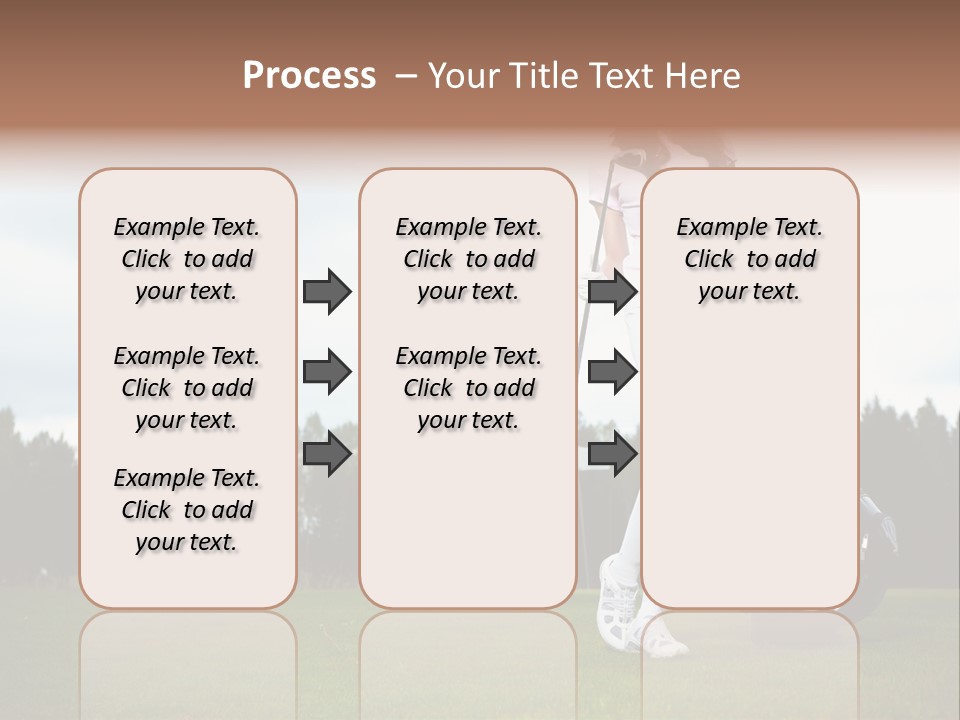 Club Grass Fashion PowerPoint Template