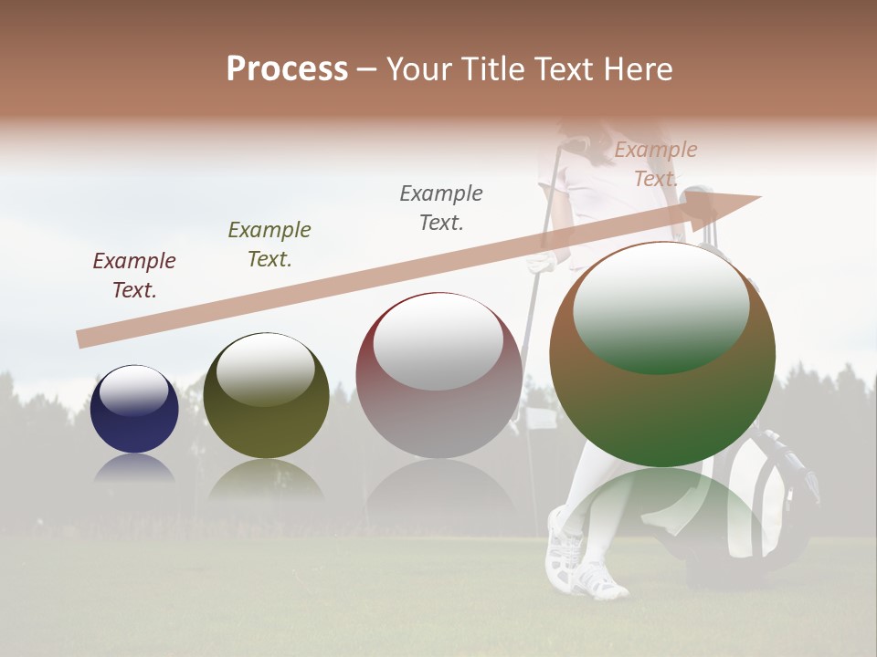 Club Grass Fashion PowerPoint Template