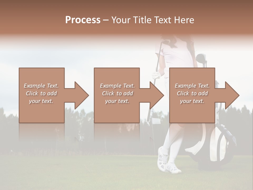 Club Grass Fashion PowerPoint Template