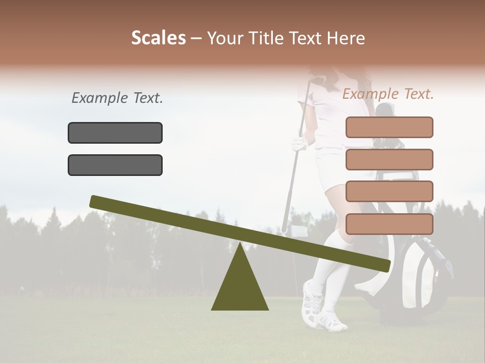 Club Grass Fashion PowerPoint Template