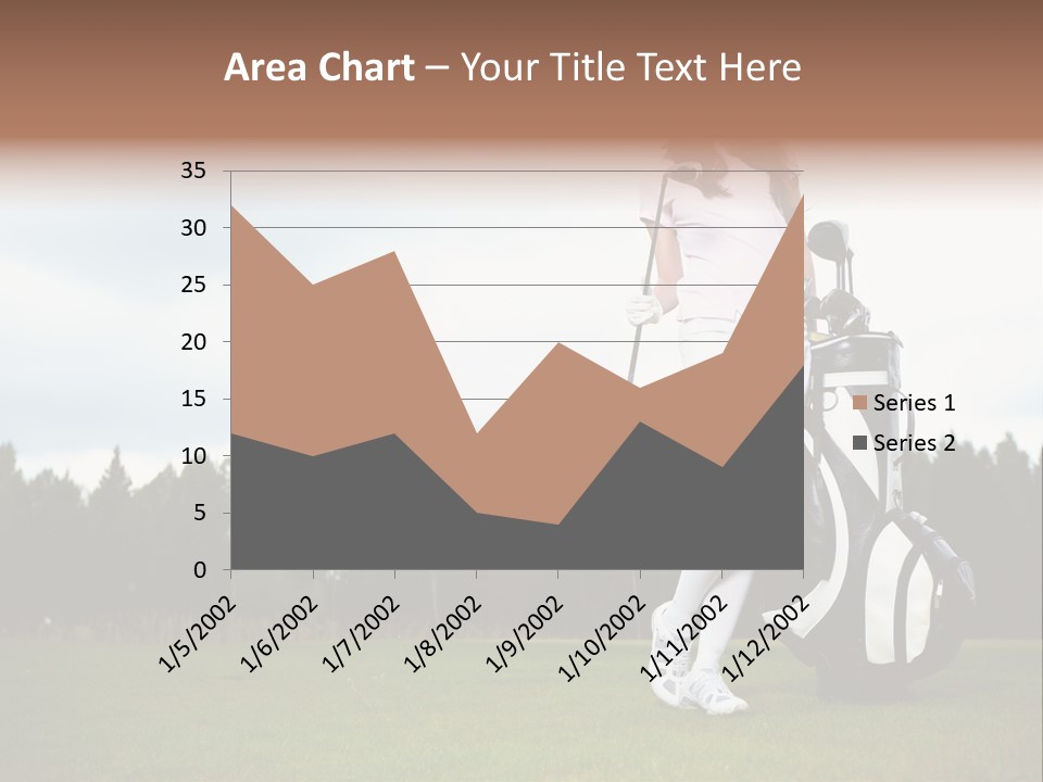 Club Grass Fashion PowerPoint Template