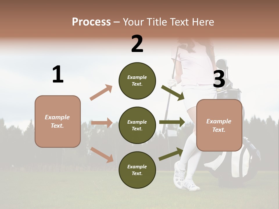 Club Grass Fashion PowerPoint Template