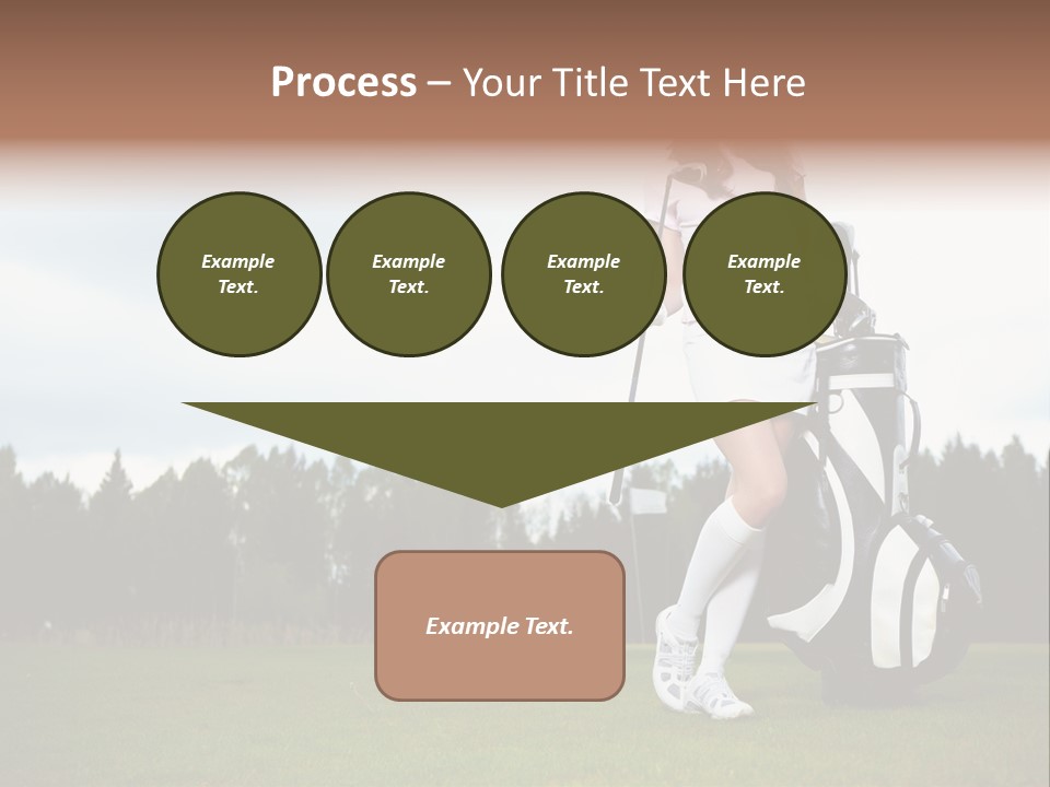 Club Grass Fashion PowerPoint Template