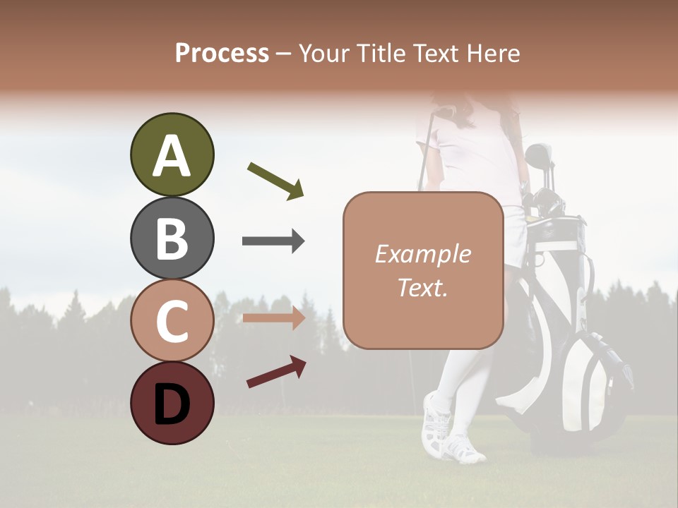 Club Grass Fashion PowerPoint Template