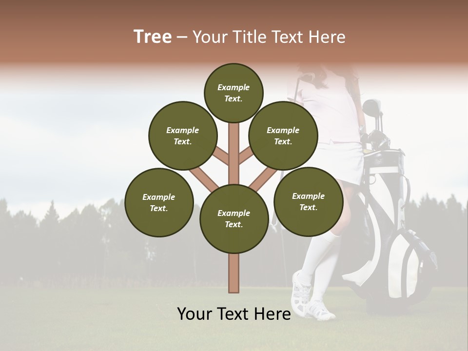 Club Grass Fashion PowerPoint Template