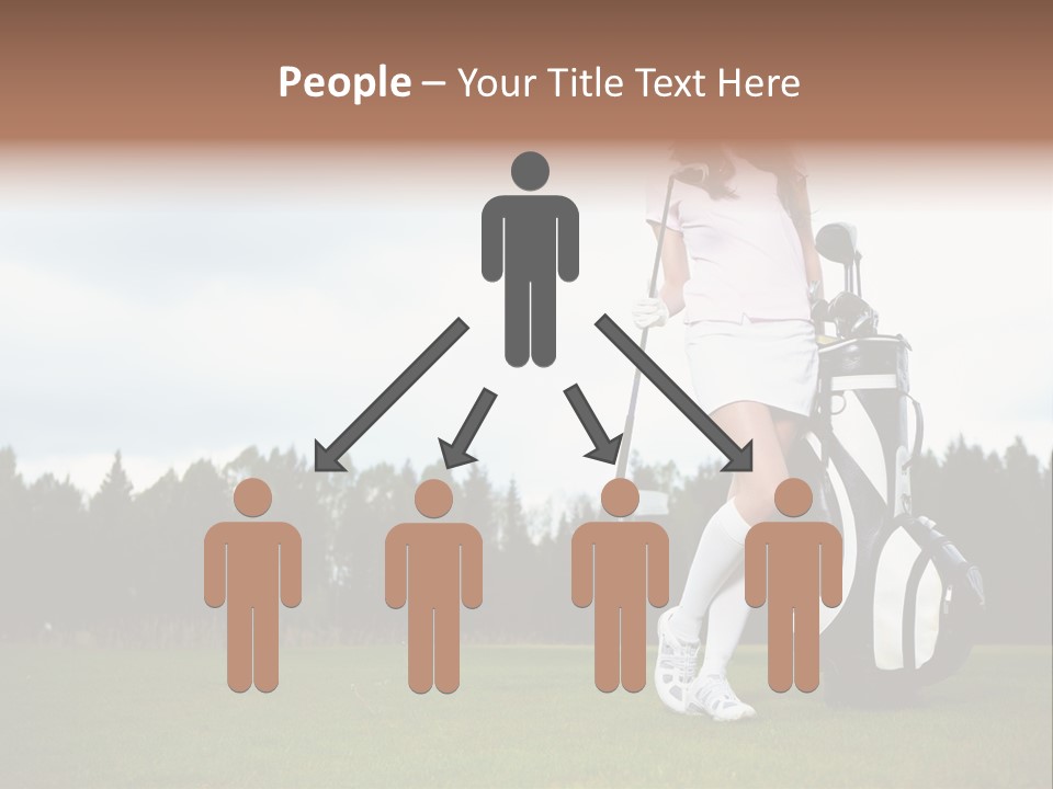 Club Grass Fashion PowerPoint Template