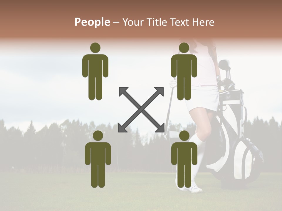 Club Grass Fashion PowerPoint Template