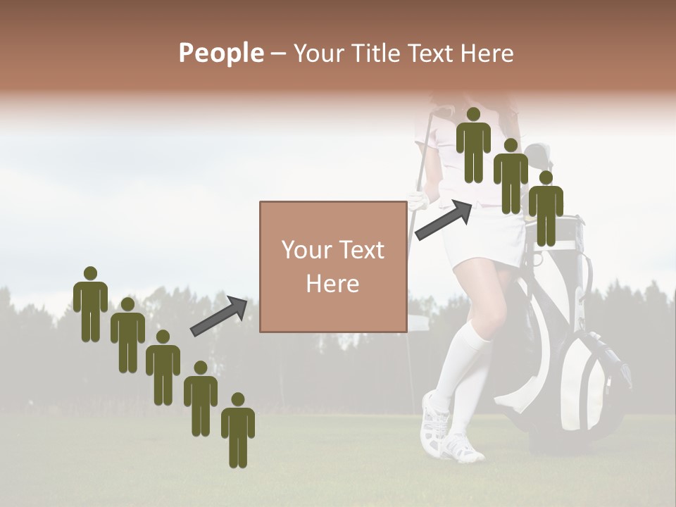 Club Grass Fashion PowerPoint Template