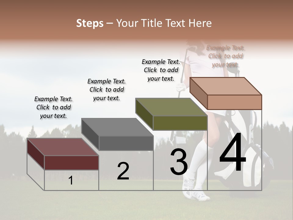 Club Grass Fashion PowerPoint Template