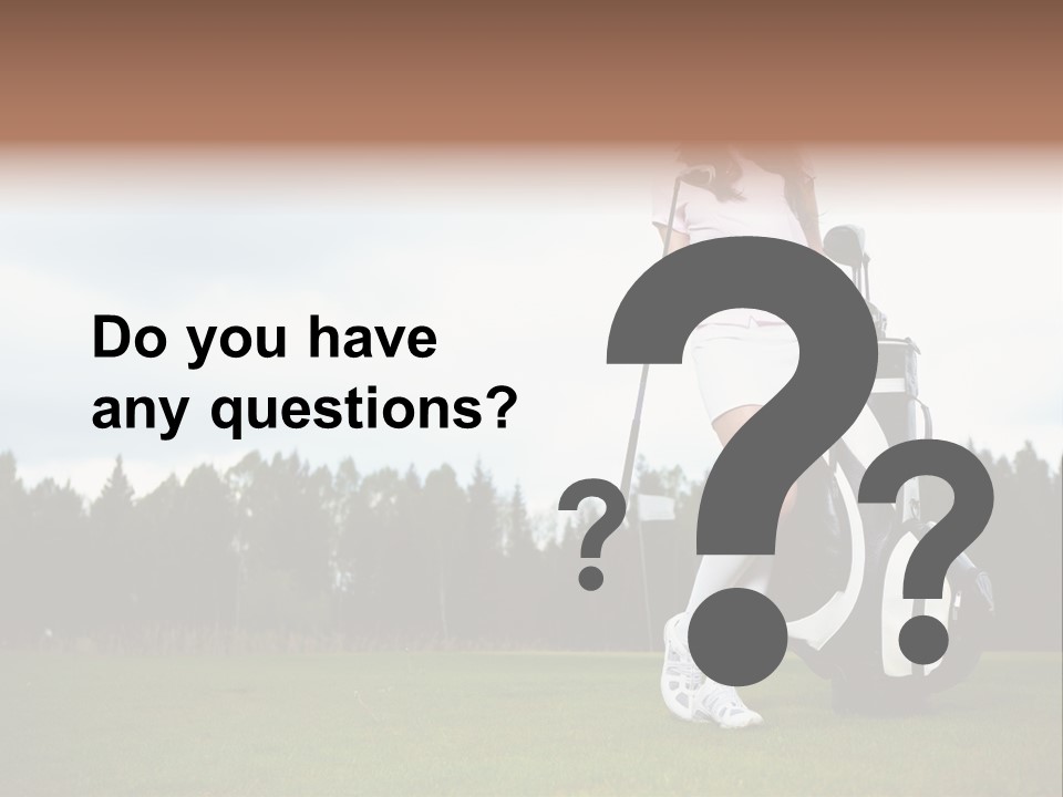 Club Grass Fashion PowerPoint Template