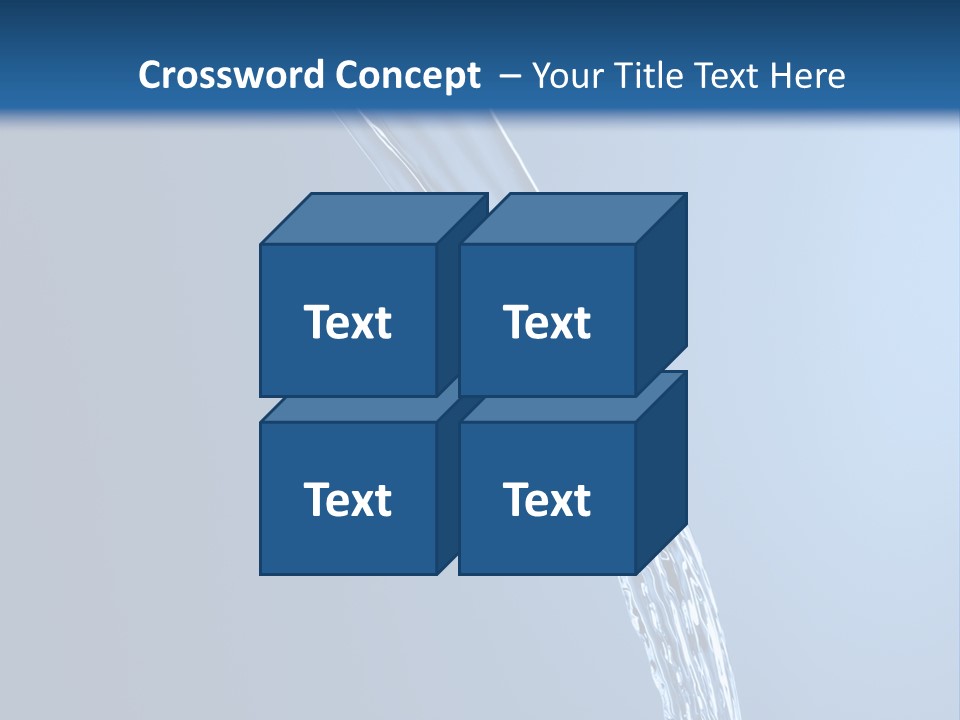 Sparks Background Wave PowerPoint Template