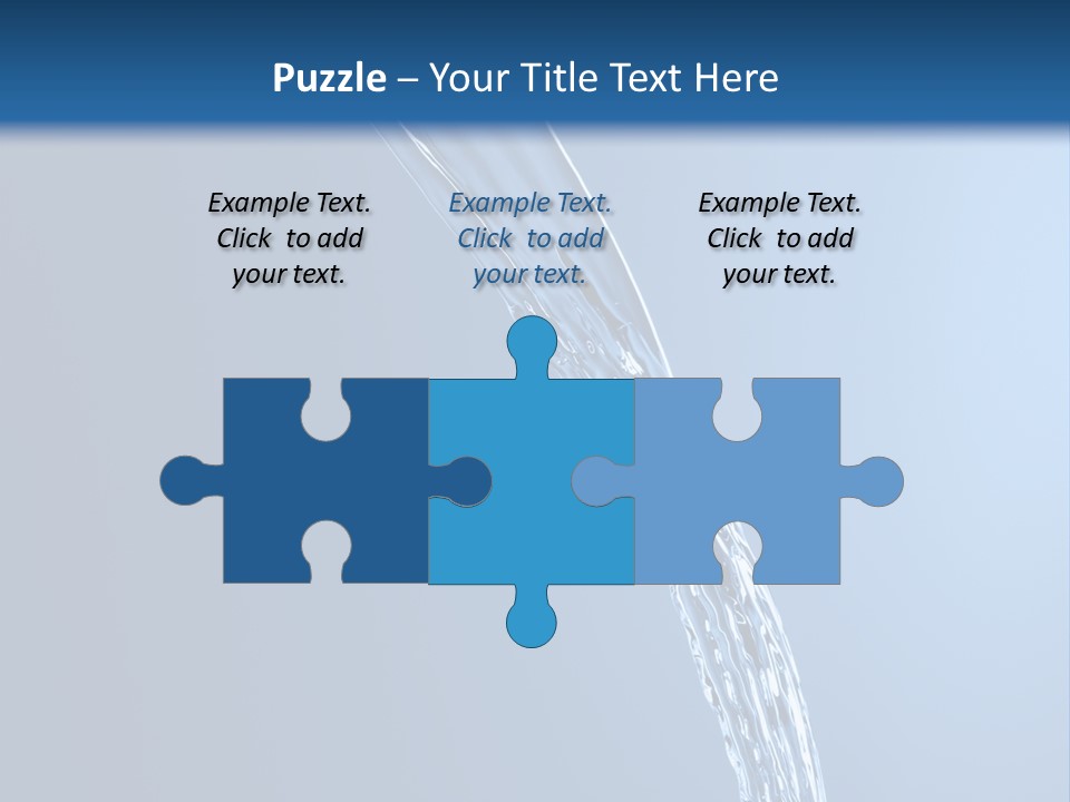 Sparks Background Wave PowerPoint Template