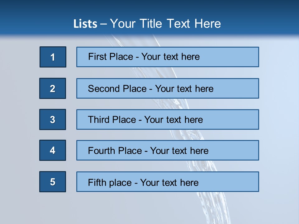 Sparks Background Wave PowerPoint Template