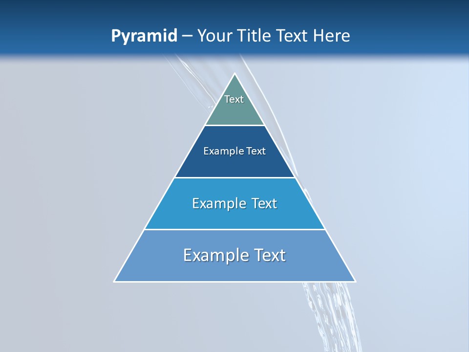 Sparks Background Wave PowerPoint Template