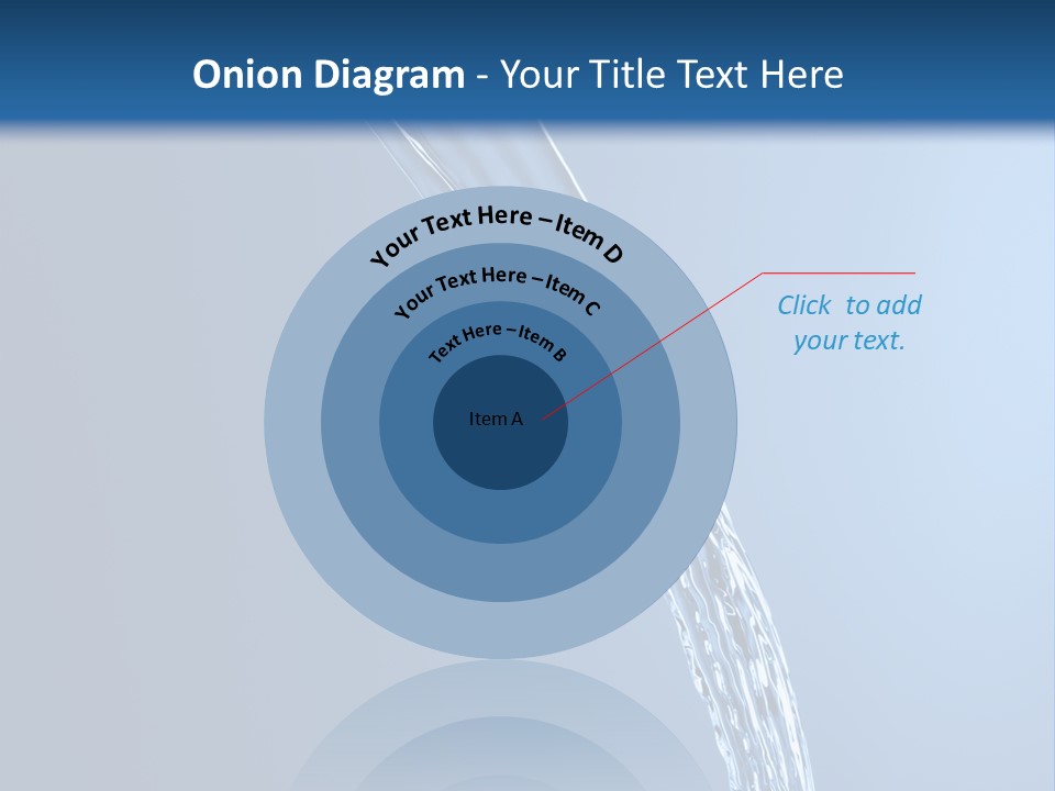 Sparks Background Wave PowerPoint Template