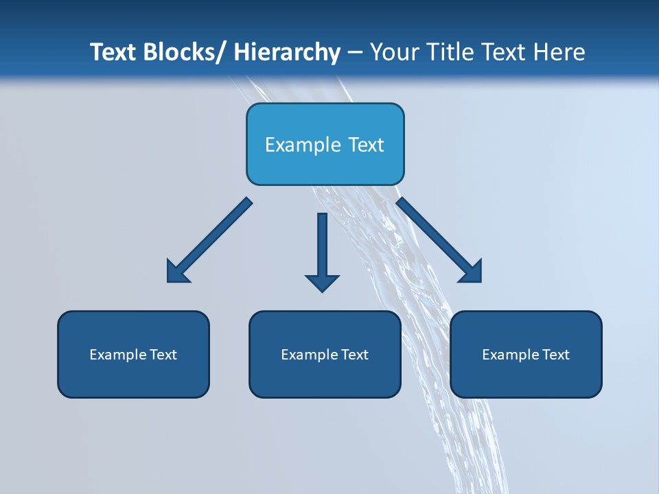 Sparks Background Wave PowerPoint Template