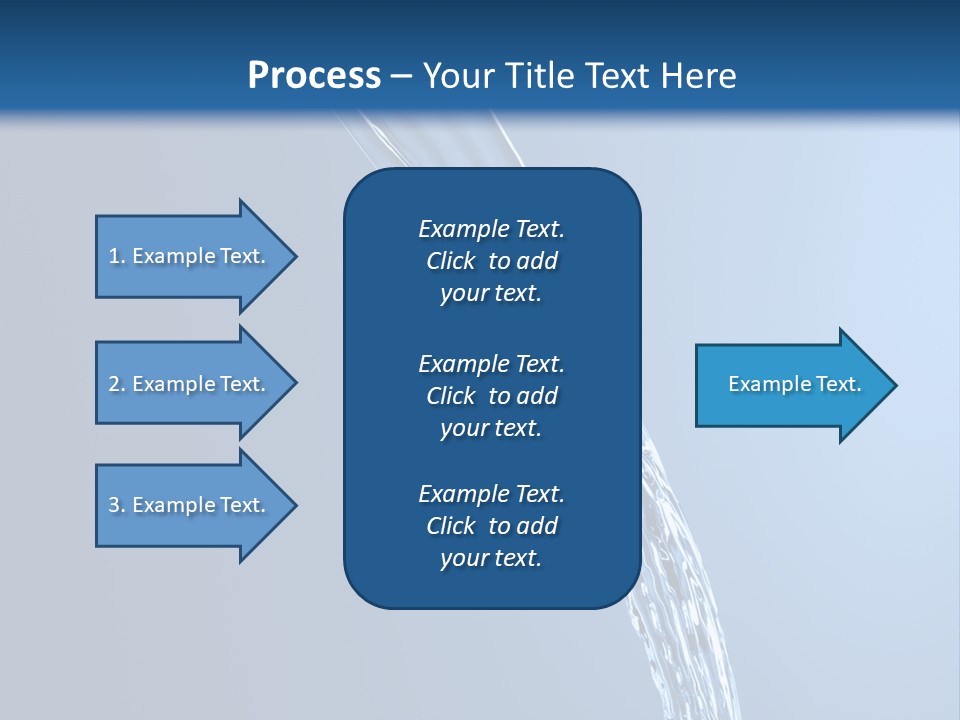 Sparks Background Wave PowerPoint Template