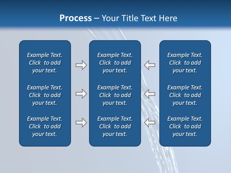Sparks Background Wave PowerPoint Template