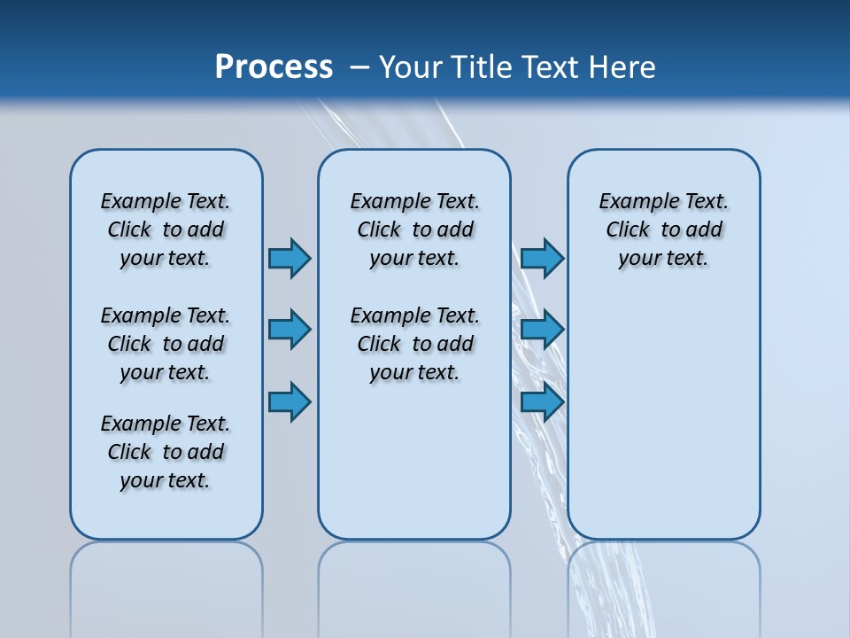 Sparks Background Wave PowerPoint Template