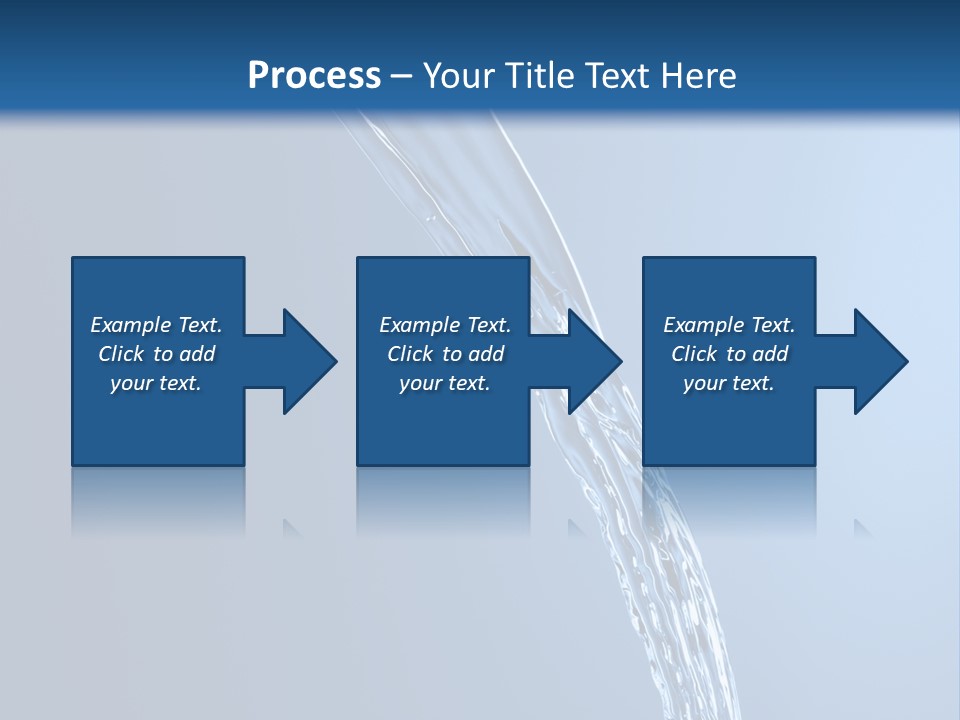Sparks Background Wave PowerPoint Template