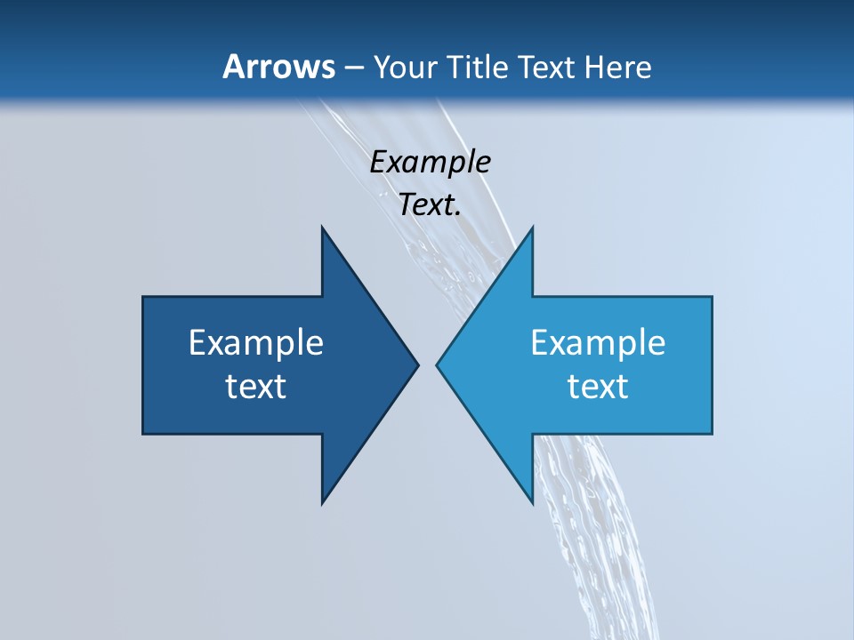 Sparks Background Wave PowerPoint Template