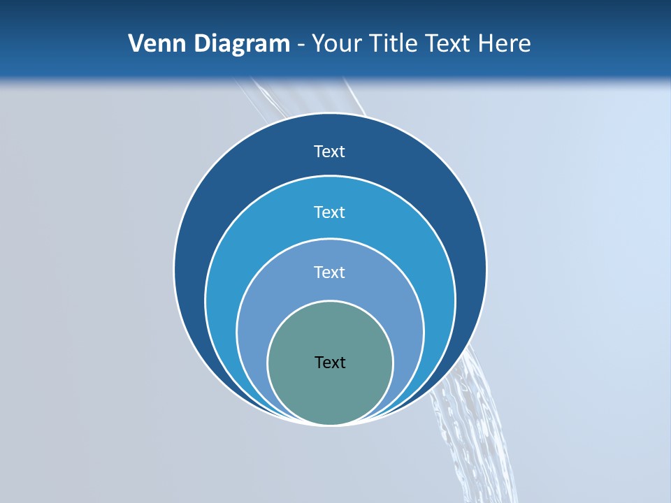Sparks Background Wave PowerPoint Template