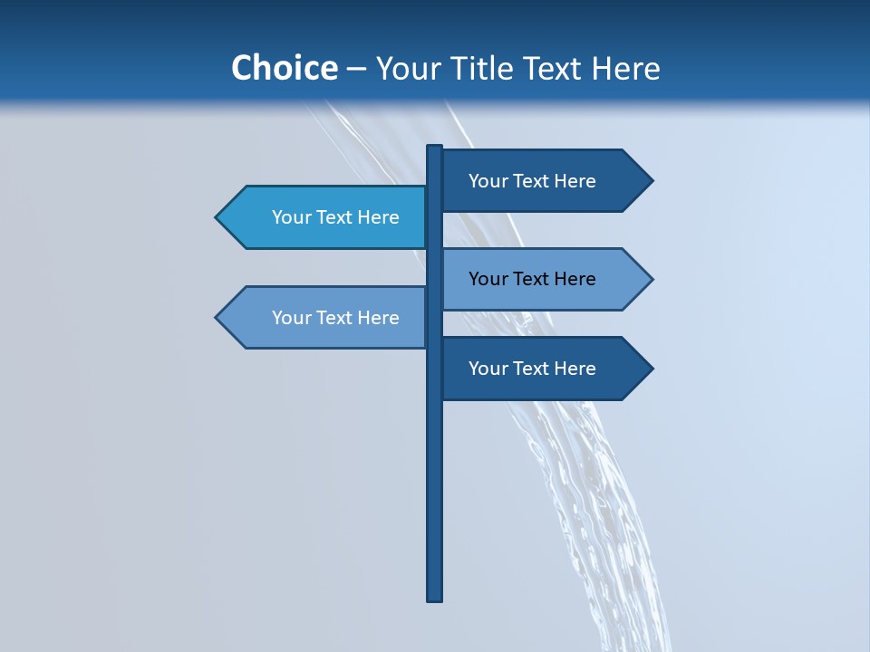 Sparks Background Wave PowerPoint Template